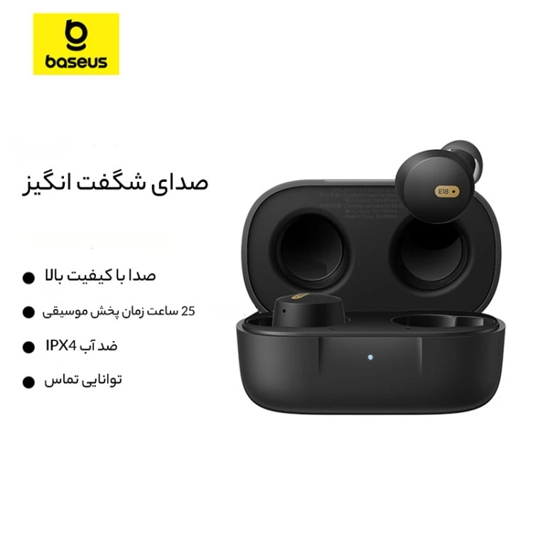 هدفون بی سیم باسئوس مدل Bowie E18